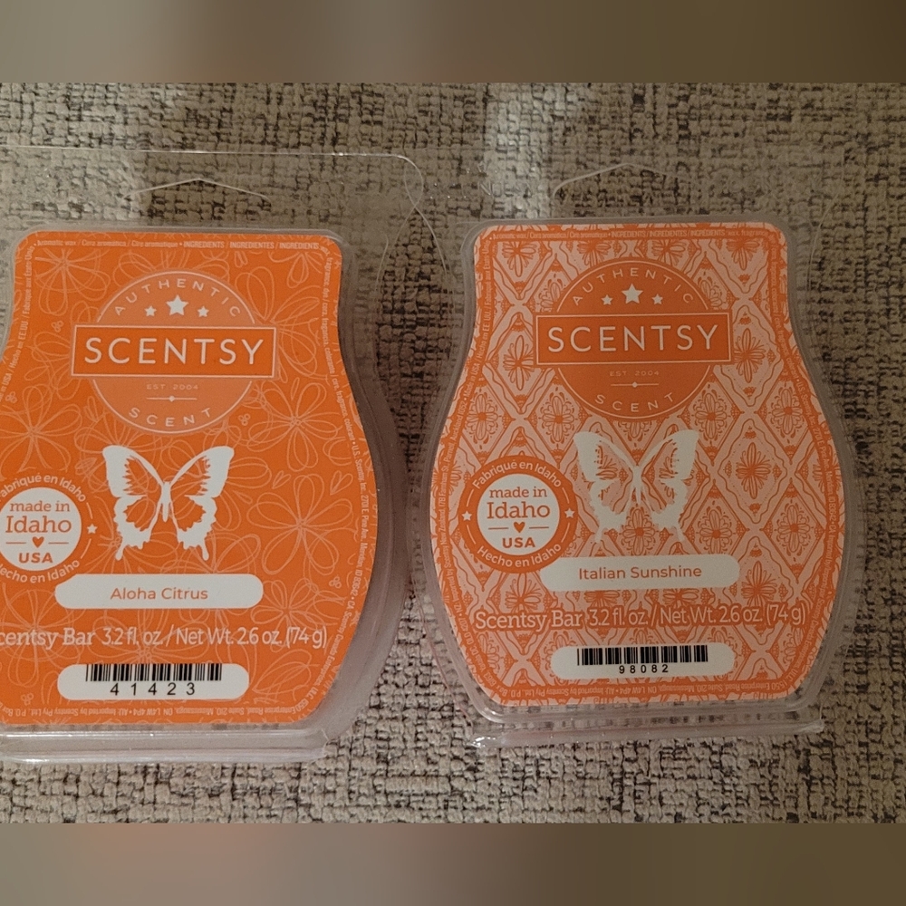 Scentsy Pick of the Bunch Warmer –White with Floral Accents with 2 wax sets BNIB - Picture 7 of 12